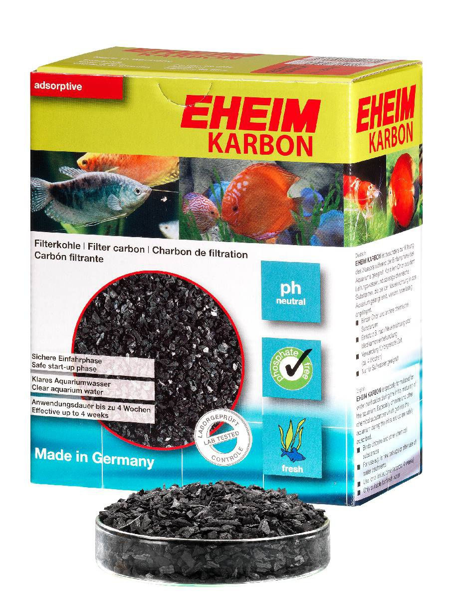 EHEIM Наполнитель KARBON активированный уголь в сетчатом мешочке 1л от зоомагазина Дино Зоо
