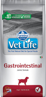 Farmina Vet Life  Dog Gastro-Intestinal Корм сухой для собак с заболеваниями ЖКТ от зоомагазина Дино Зоо