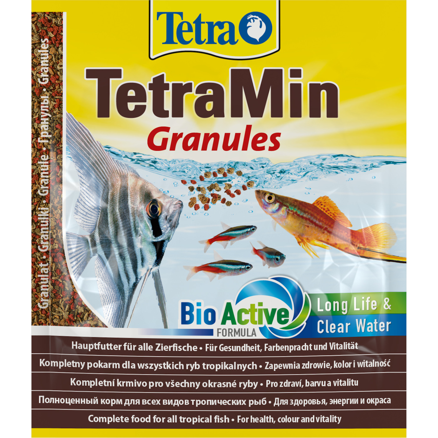 TetraMin Granules Корм для рыб 15 г (пакет) от зоомагазина Дино Зоо