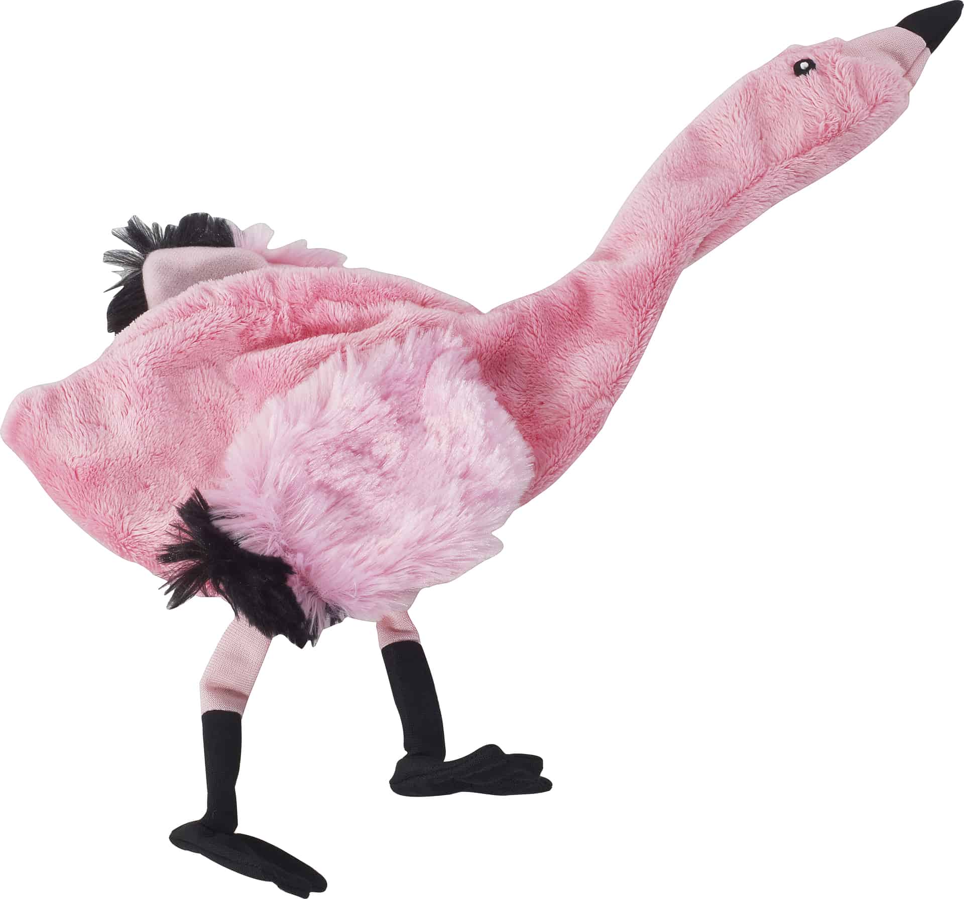 Игрушка мягкая  для собак фламинго 47,5 см Dog Fantasy от зоомагазина Дино Зоо