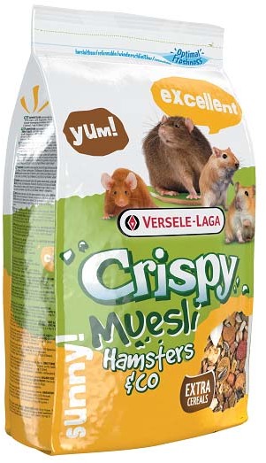VERSELE-LAGA 1кг. Crispy Muesli Hamsters & Co Корм для хомяков и других грызунов