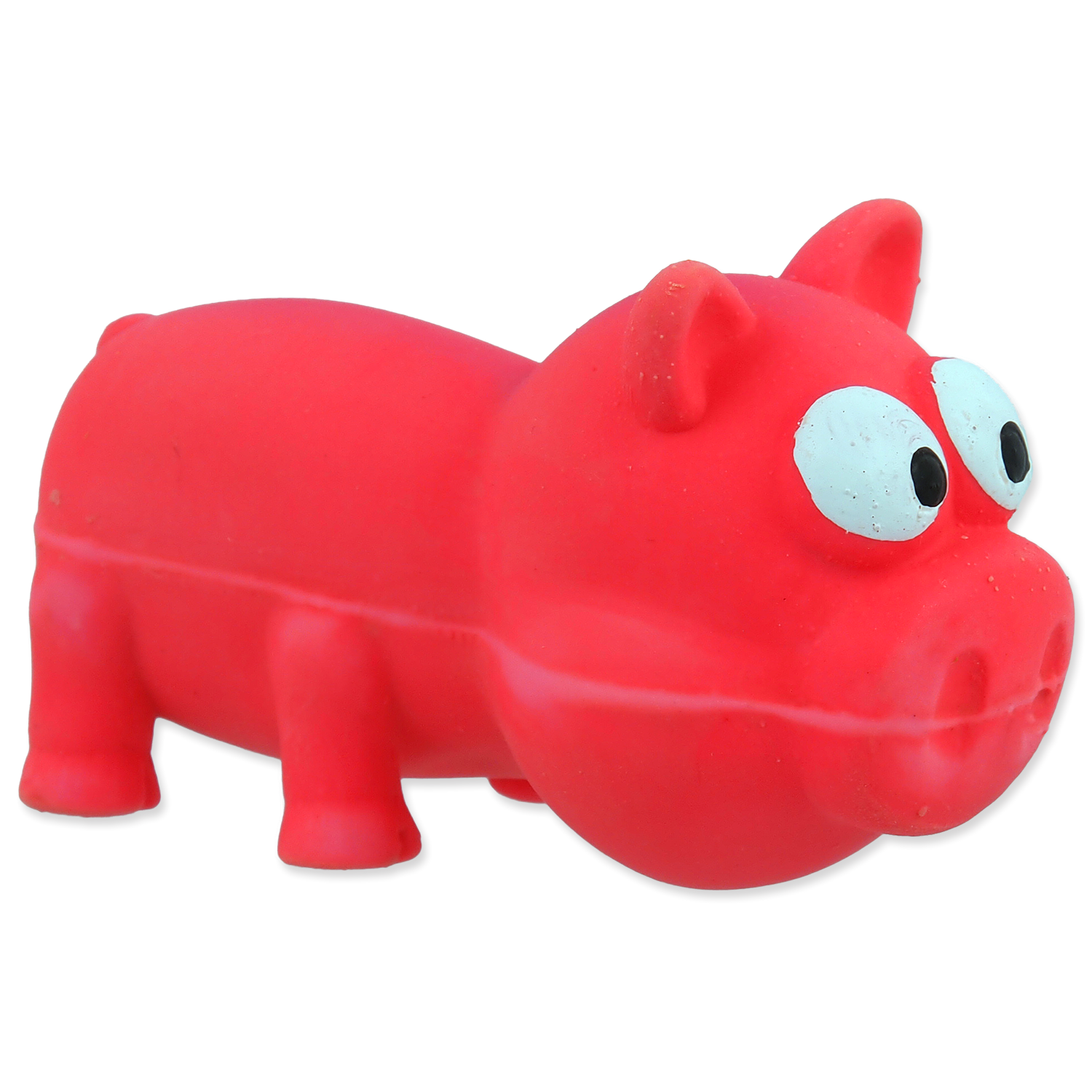 Игрушка для собак мини розовая свинья со звуком 9 см Dog Fantasy