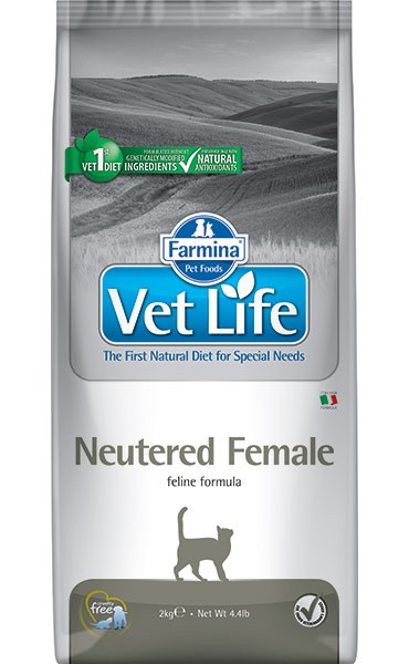 Farmina Vet Life Cat Neutered Female Корм сух. для стерилизованных кошек