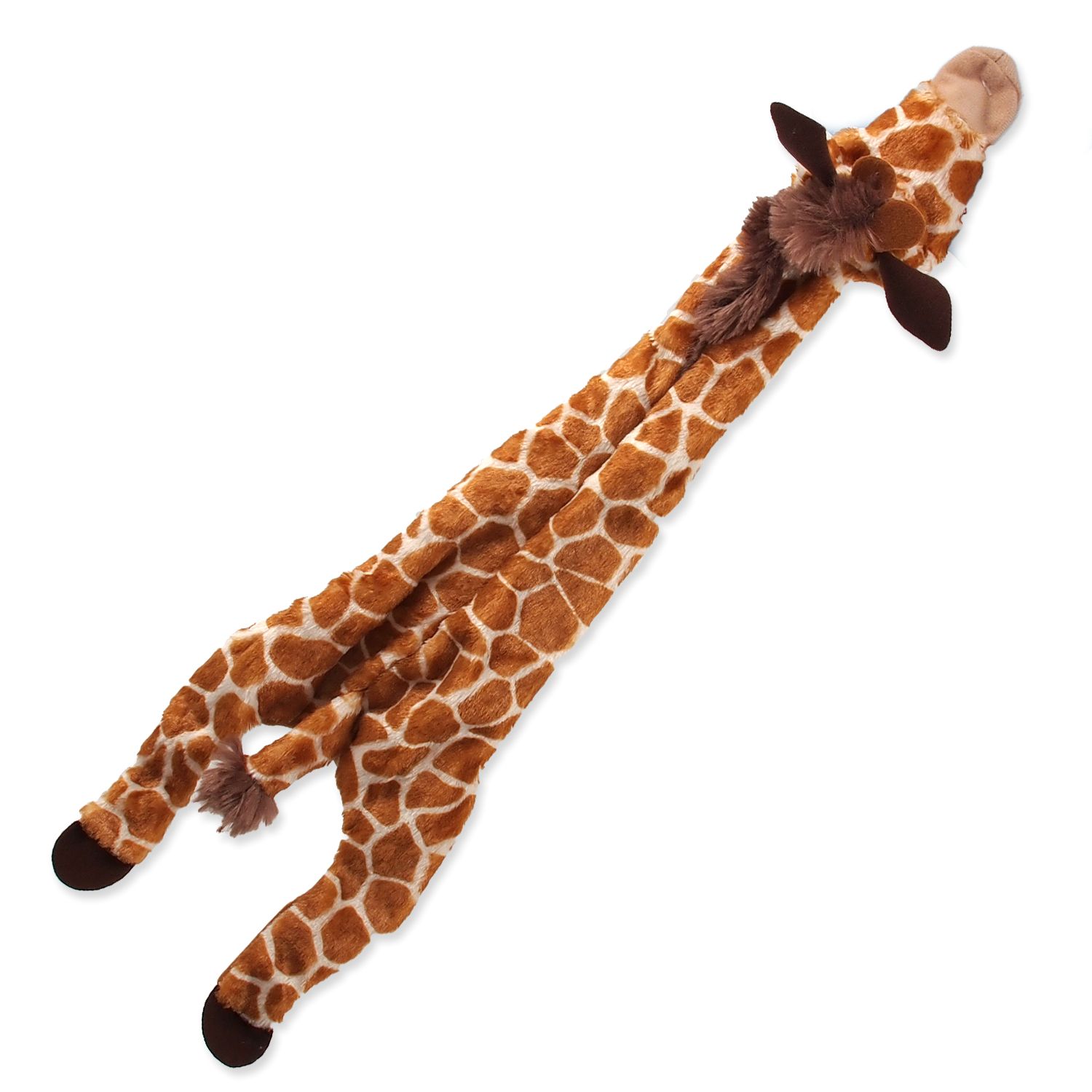 Игрушка мягкая для собак жираф 35 см Dog Fantasy от зоомагазина Дино Зоо