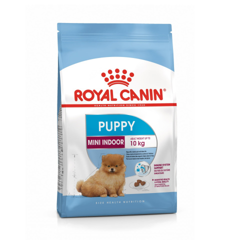 Indoor Puppy питание для щенков в возрасте от 2 до 10 месяцев, Royal Canin от зоомагазина Дино Зоо