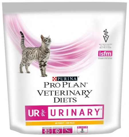 Purina Pro Plan Vet Diet Корм сухой для кошек при заболеваниях мочеполовой системы UR Курица
