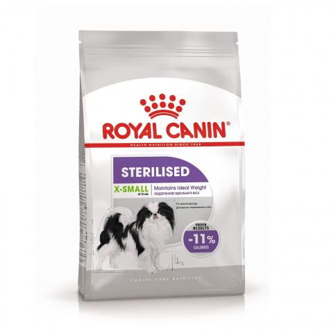 X-Small Sterilised корм для миниатюрных собак от 10 месяцев, Royal Canin от зоомагазина Дино Зоо
