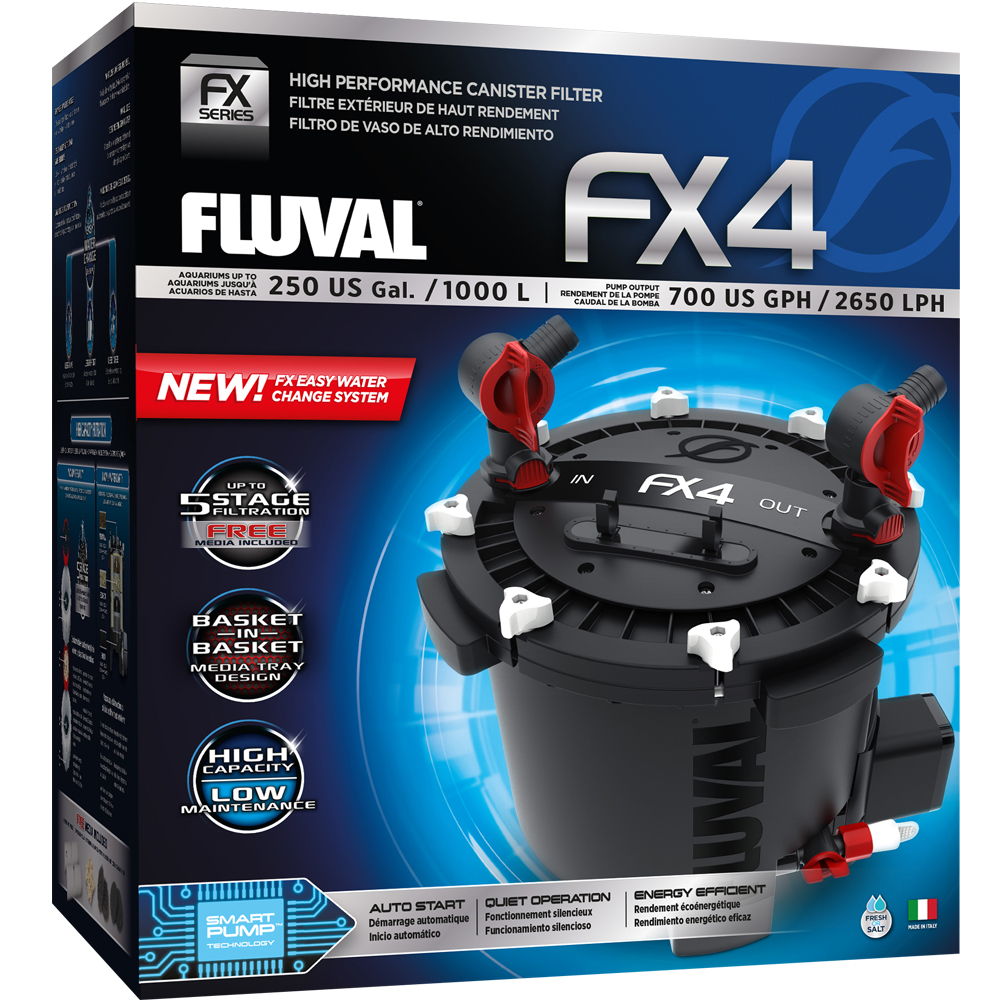 Фильтр внешний FLUVAL FX4 2650 л/ч до 1000 л