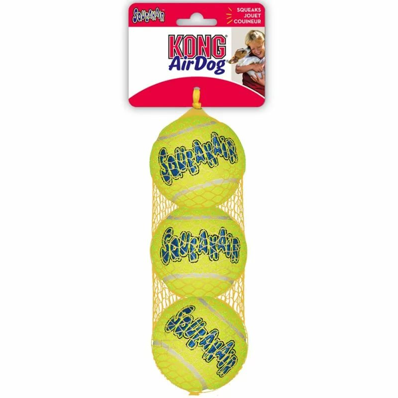 KONG игрушка для собак Air Теннисный мяч маленький 5 см