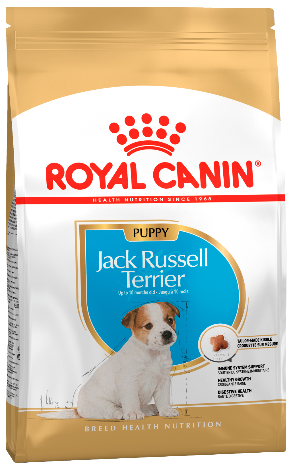 Сухой корм для щенков ROYAL CANIN Jack Russell Terrier Junior, птица от зоомагазина Дино Зоо