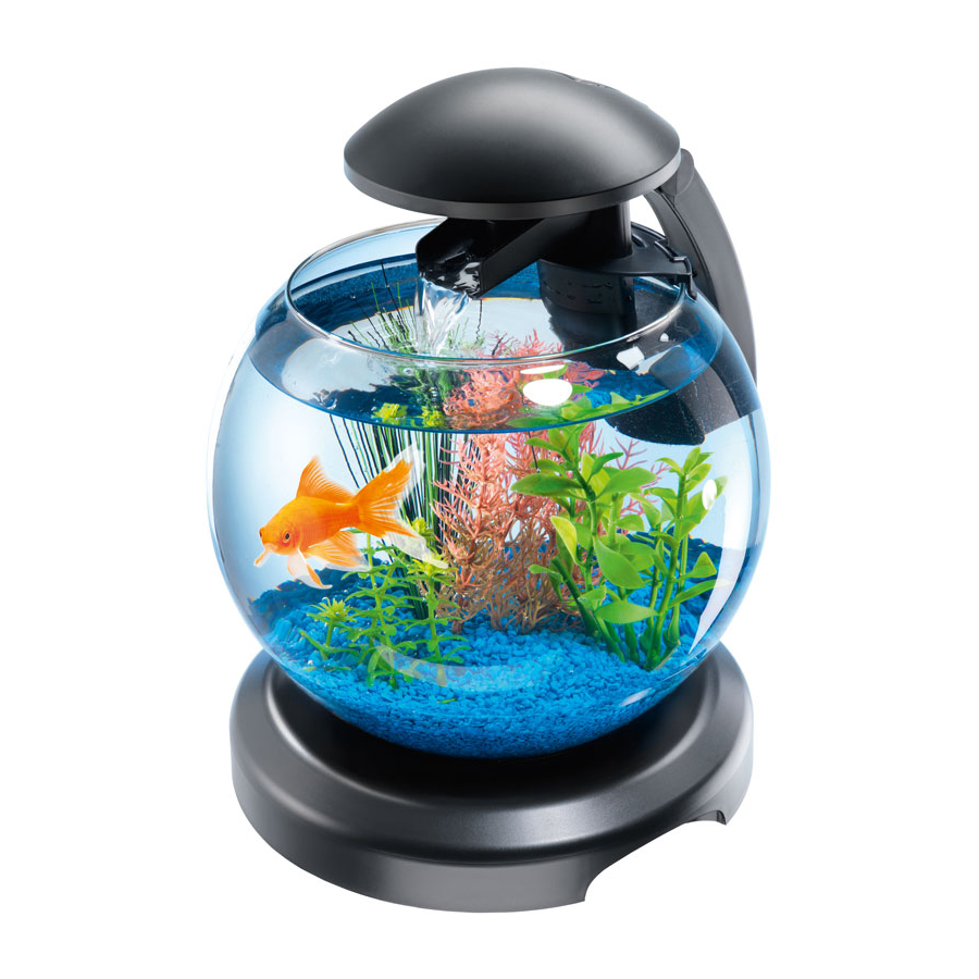 Аквариум Tetra Cascade Globe 6,8л круглый с LED светильником от зоомагазина Дино Зоо