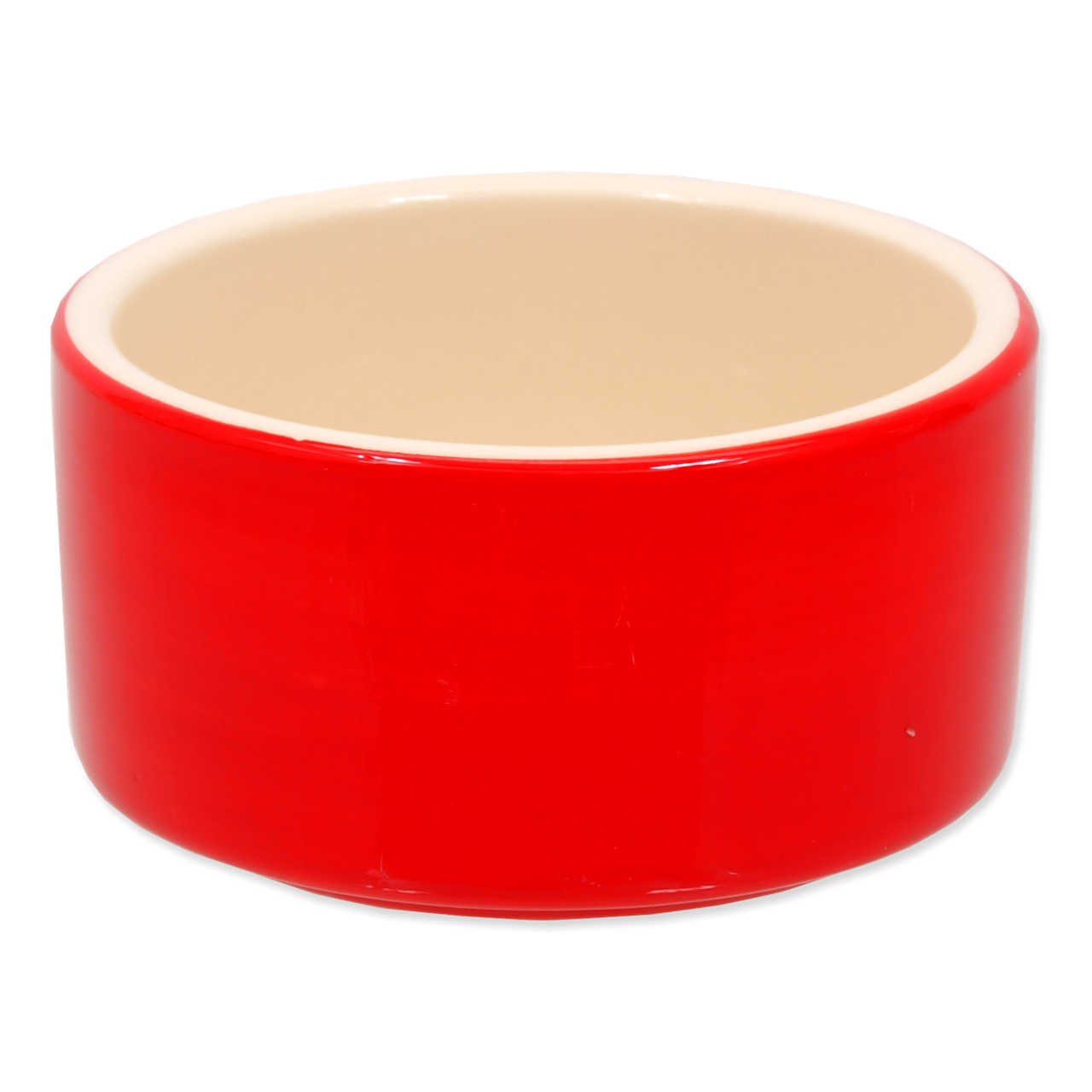 миски керамическая 10x5см. красная для грызунов от зоомагазина Дино Зоо