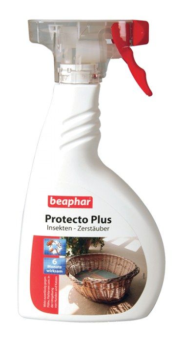 Спрей Beaphar Protecto Plus для обработки помещений от паразитов