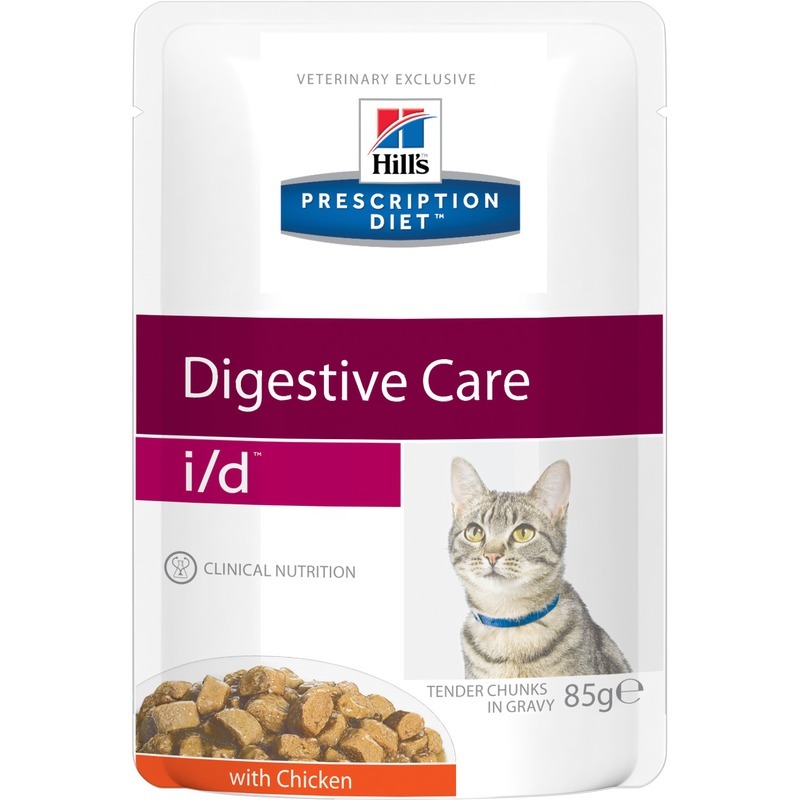 Prescription Diet i/d Digestive Care влажный корм для кошек, с курицей, Hill's