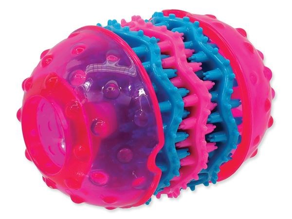 Игрушка для собак латексная розовая 10,8x8 см Dental Dog Fantasy от зоомагазина Дино Зоо