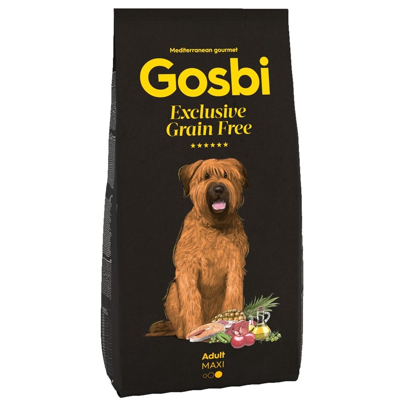 GOSBI EXCLUSIVE GRAIN FREE ADULT MAXI Корм сухой для собак крупных пород