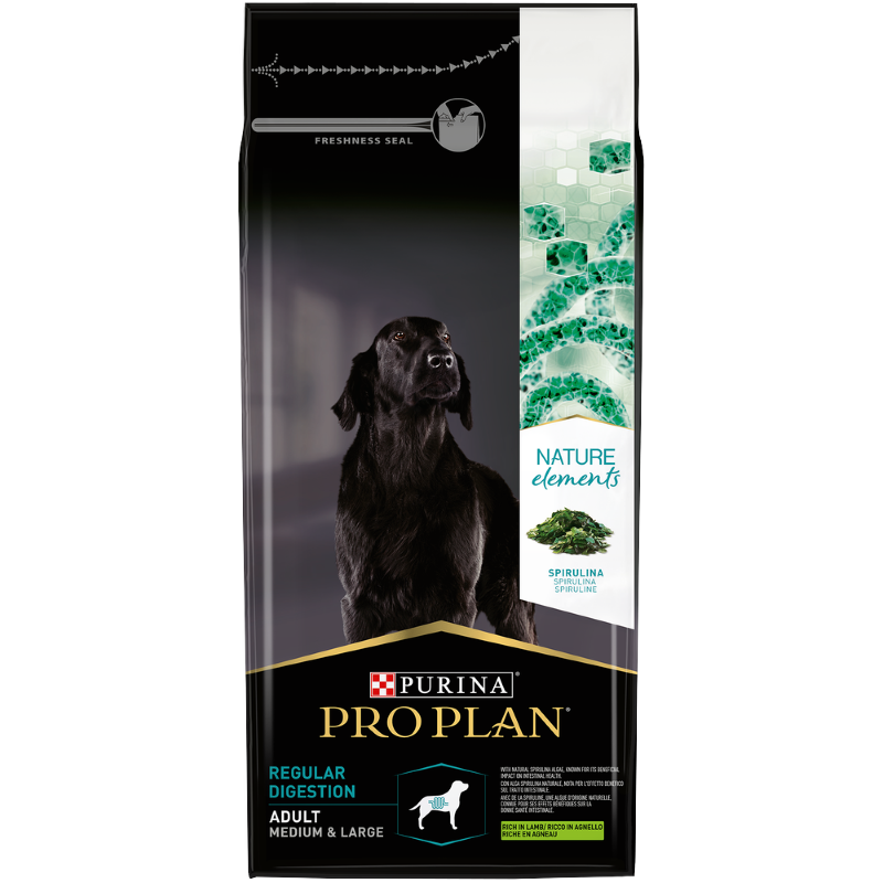 Purina Pro Plan  "Natur El" Adult корм сухой для собак средних и крупных  пород Ягненок