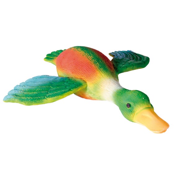 Игрушка утка с оригинальнвм звуком, латекс Trixie от зоомагазина Дино Зоо