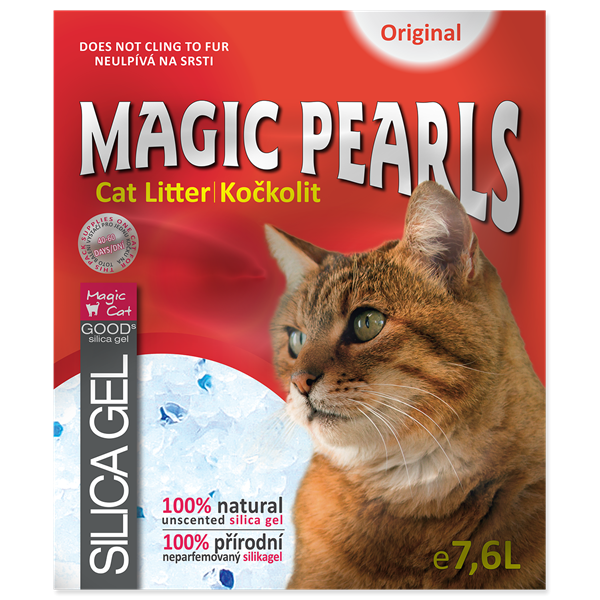 Наполнитель Magic Cat Оригинал Селикогелевый для кошачьих туалетов 7.6л