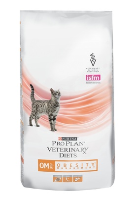 Purina Pro Plan Vet Diet OM Корм сухой для кошек при ожирении