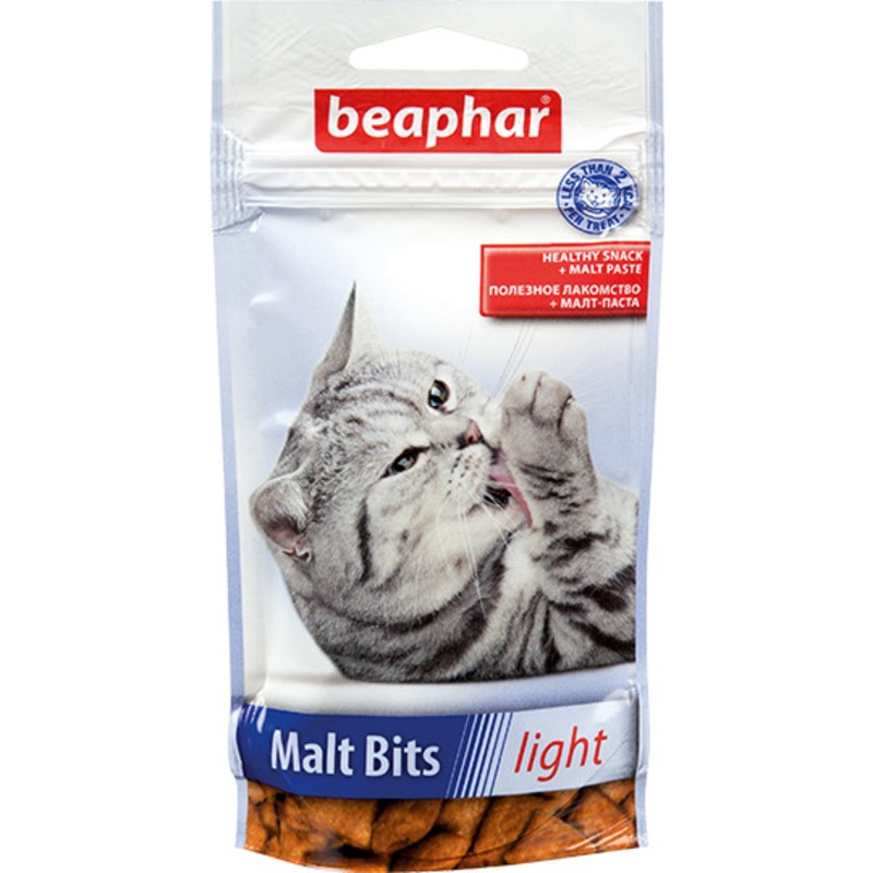 Beaphar Подушечки для кошек «Malt-Bits Light»