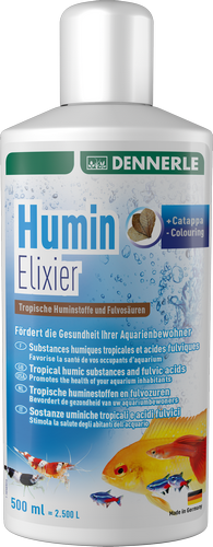 Humin Elixier - Биокондиционер для получения тропической аквариумной воды, Dennerle