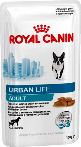 Urban Life Adult Wet влажный корм для собак весом до 44 кг (в возрасте от 10/15 месяцев), Royal Canin