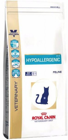 Hypoallergenic DR25 корм для кошек с пищевой аллергией, Royal Canin