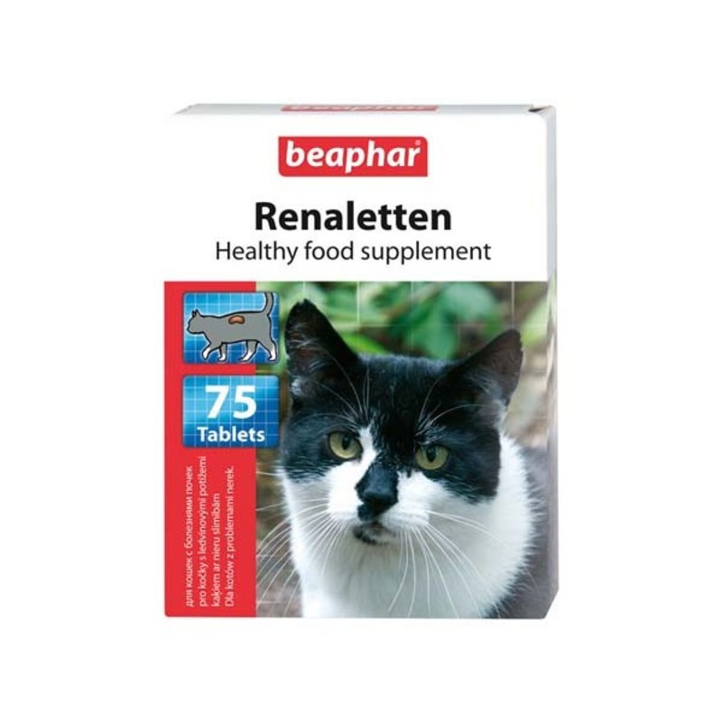 Beaphar Витамины для кошек с почечными проблемами «Renaletten»