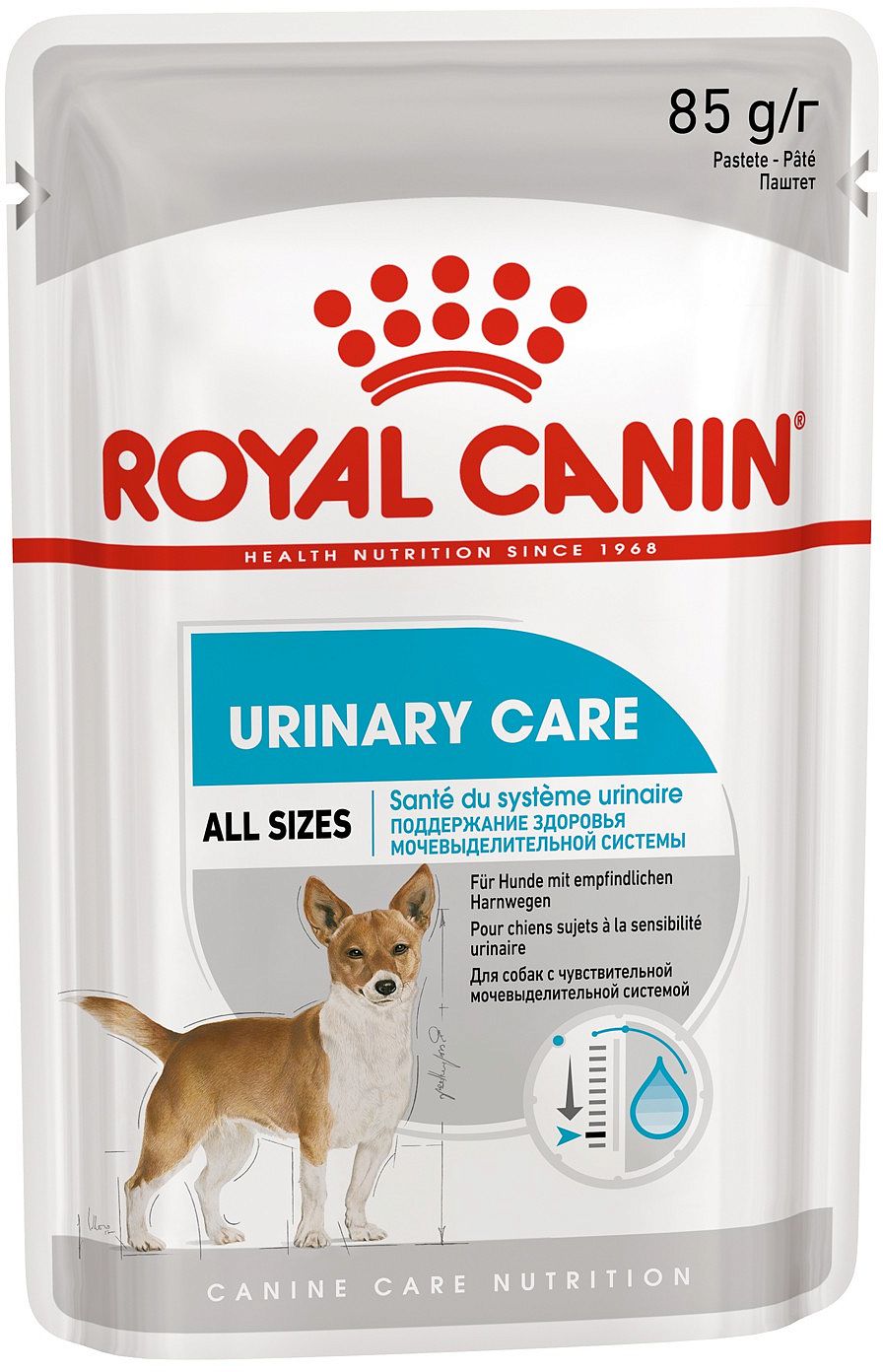 Влажный корм для собак ROYAL CANIN Urinary Care, паштет от зоомагазина Дино Зоо