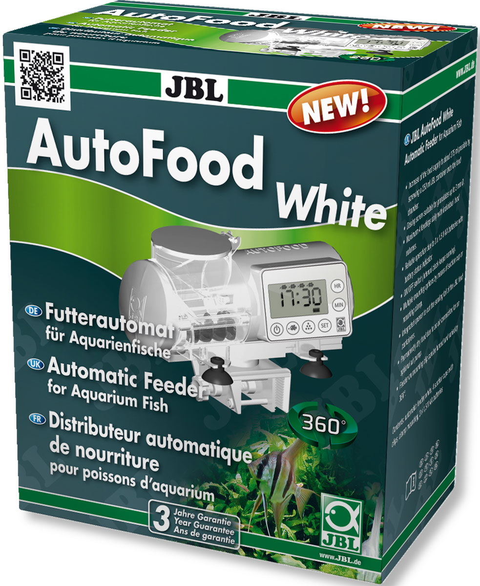 JBL AutoFood WHITE - автоматическая кормушка для аквариумных рыб, белая