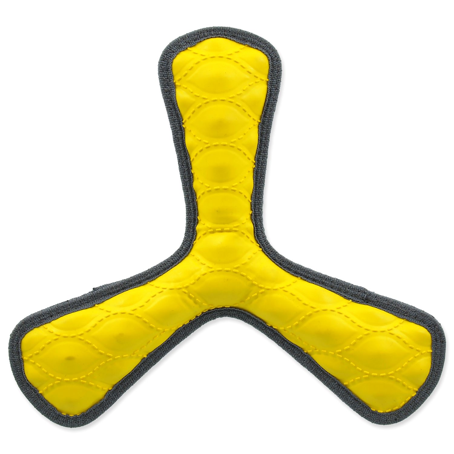 Игрушка для собак резиновая пропеллер желтый 25 см Dog Fantasy от зоомагазина Дино Зоо