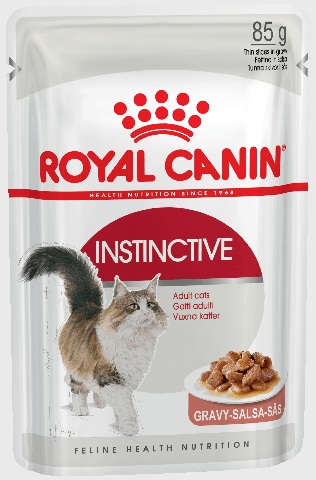 Instinctive кусочки в соусе для кошек старше 1 года, Royal Canin