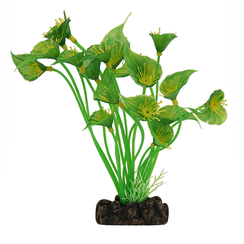 Растение 1802 "Спатифиллум" зеленый, 200мм