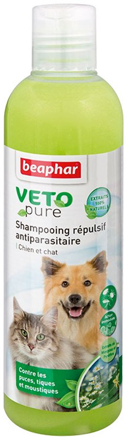 Шампунь для собак и кошек Beaphar "Bio Shampoo", от блох, Beaphar