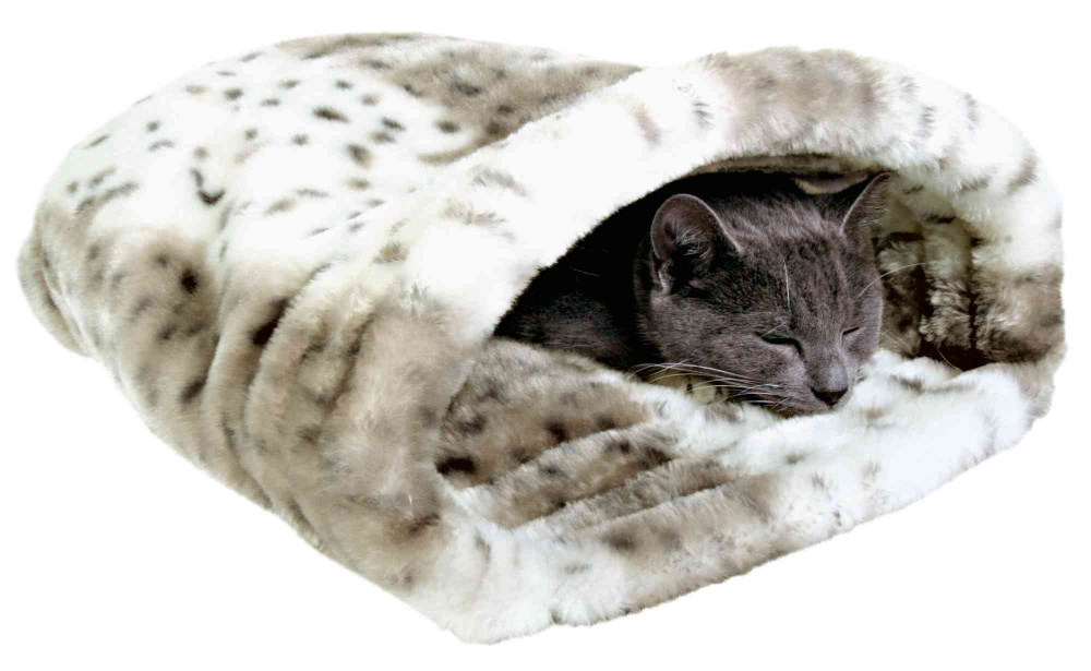 ЛежакТоннель для кошки Leika Cuddly Bag 25*27*45 см., Trixie