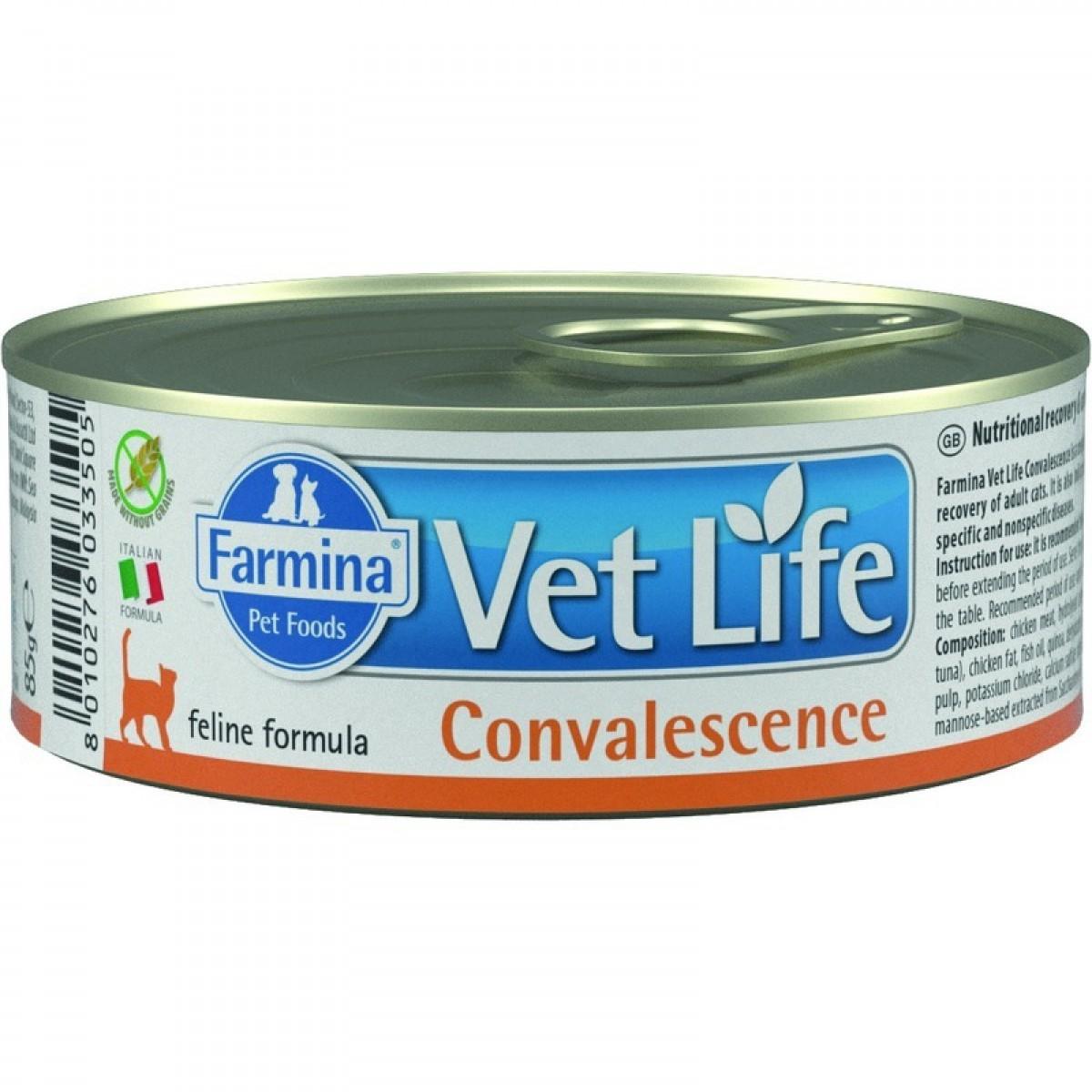 Farmina Vet Life Cat  Convalescence Корм влажный для кошек в период восстановления