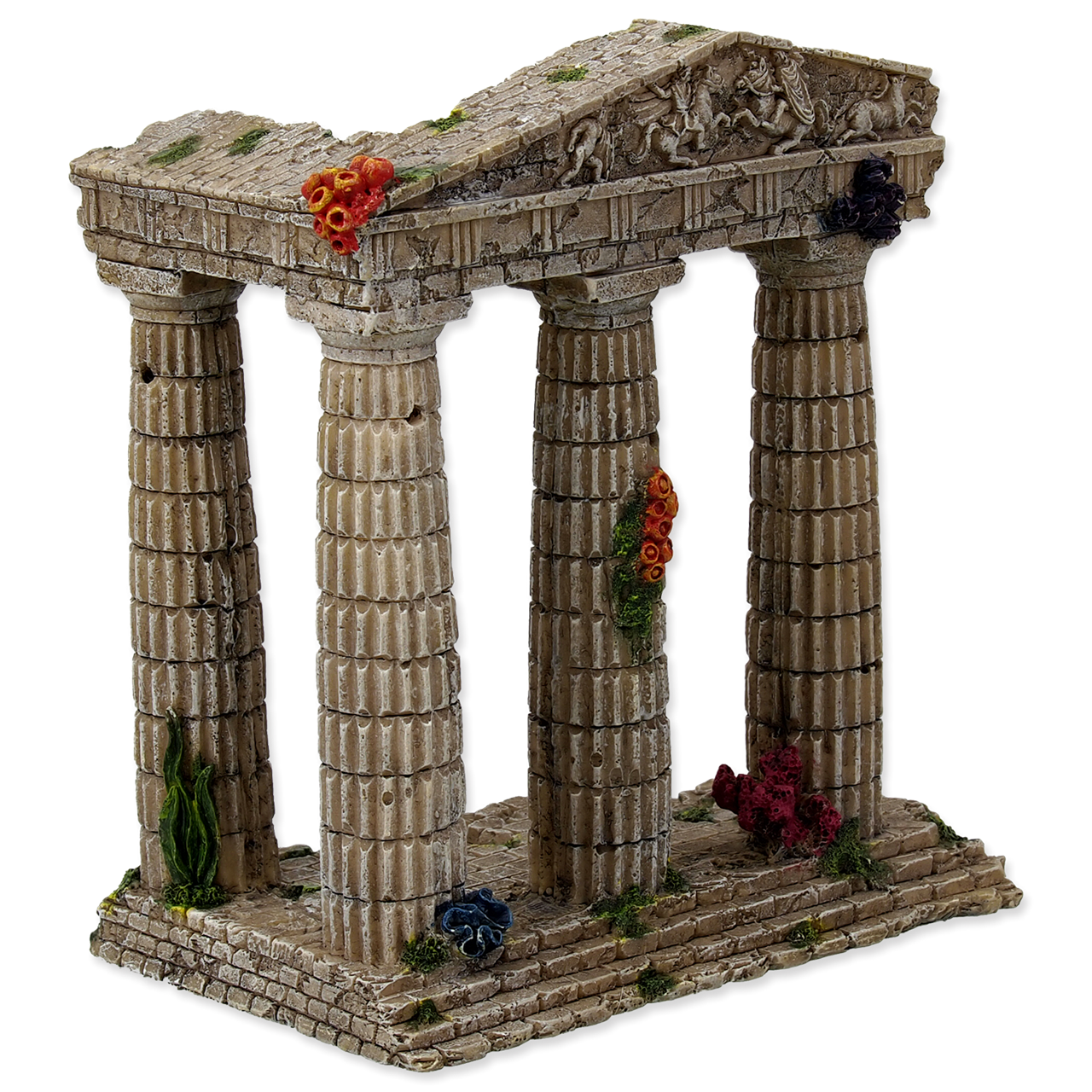 Декорация для аквариума. Руины храма 15, 5х9, 5х16, 2см, FAUNA от зоомагазина Дино Зоо