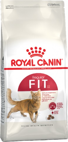 Fit 32 корм для бывающих на улице кошек в возрасте от 1 до 7 лет, Royal Canin