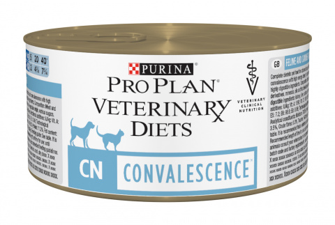 Purina Pro Plan Vet Diet Корм влажный для собак и кошек в период выздоровления CN 195г