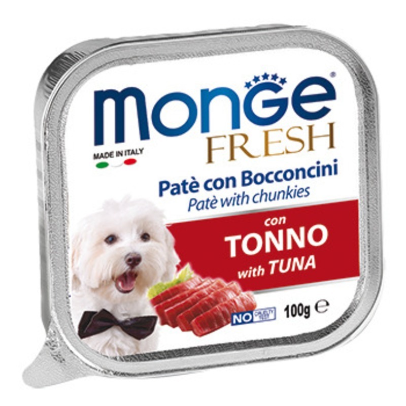 Dog Fresh консервы для собак тунец, Monge от зоомагазина Дино Зоо