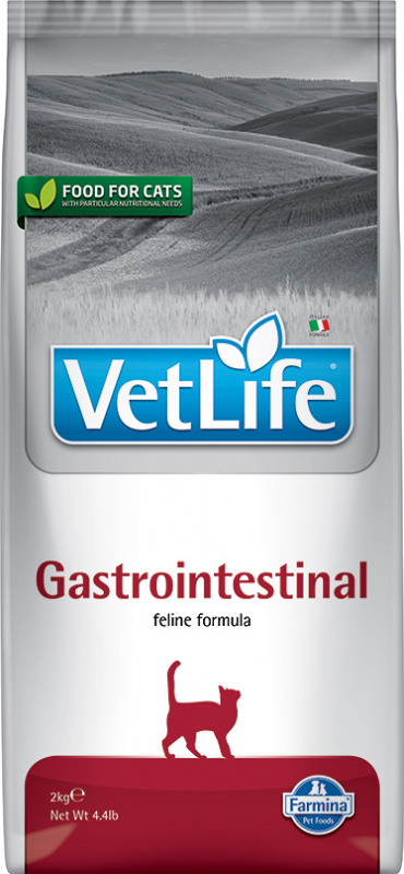 Farmina Vet Life Cat Gastro-Intestinal Корм сух. для кошек при заболеваниях ЖКТ