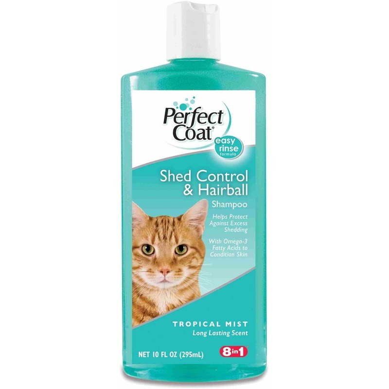 Perfect Coat Shed Control & Hairball Shampoo, 8in1