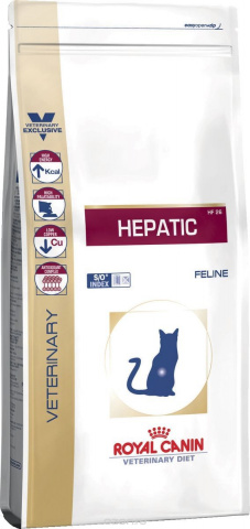Hepatic HF26 корм для кошек при заболеваниях печени, Royal Canin