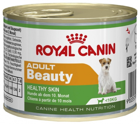 Adult Beauty мусс для взрослых собак для идеальной кожи и шерсти с 10 месяцев до 8 лет, Royal Canin