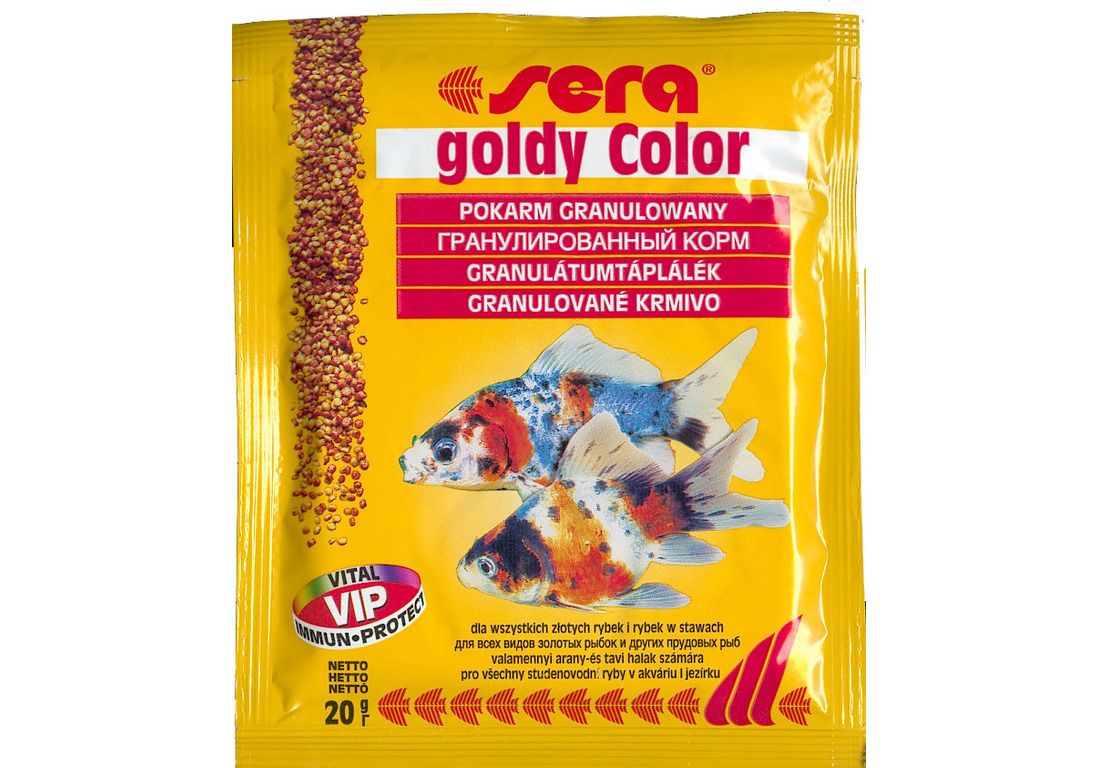 Sera Корм для золотых рыб в хлопьях GOLDY   12 г (пакетик)