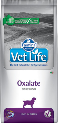 Farmina Vet Life Dog Oxalate Корм сухой для собак при заболеваниях МКБ (подщелачивание мочи)