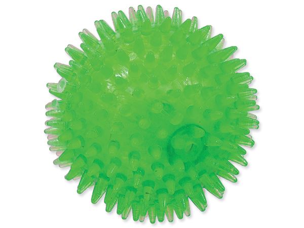 Игрушка для собак резиновая мяч зеленый 10 см Dog Fantasy от зоомагазина Дино Зоо
