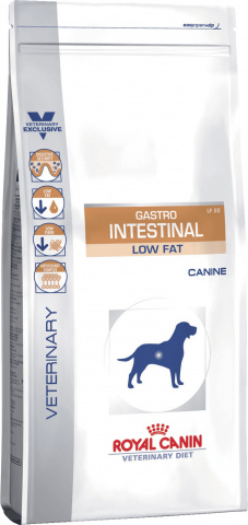 Gastro Intestinal Low Fat LF22 корм для собак при нарушении пищеварения, Royal Canin от зоомагазина Дино Зоо