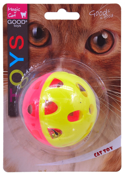 Игрушка для кошек шарик неоновый, Magic Cat